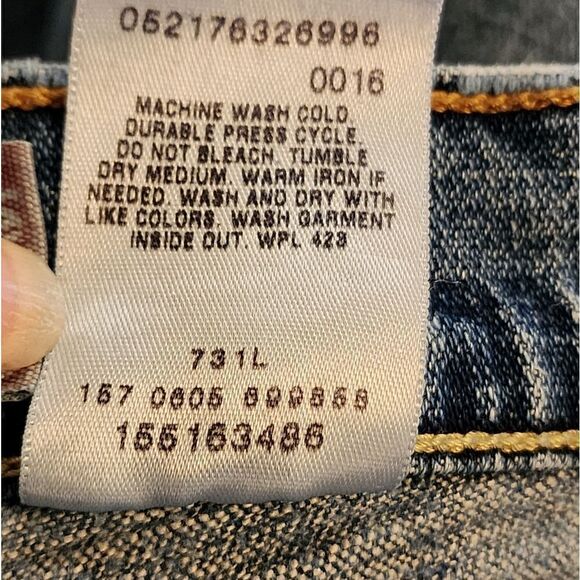 Levi's 515 Boot Cut Jeans Size 4S - Picture 6 of 9